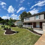 Landscape Contractors Are Improving A Residential Property In Fallston, MD